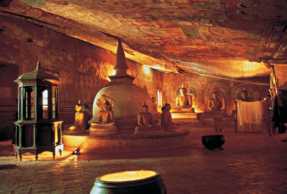 Dambulla cave temple