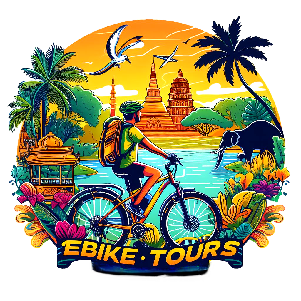 Sri Lanka e‑bike ride through tropical scenery